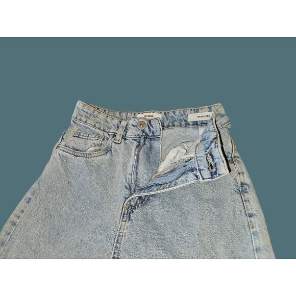 Cotton-On Mom Y2K Loose Tapered High Waist Jeans Women Size 2 - Picture 5 of 7